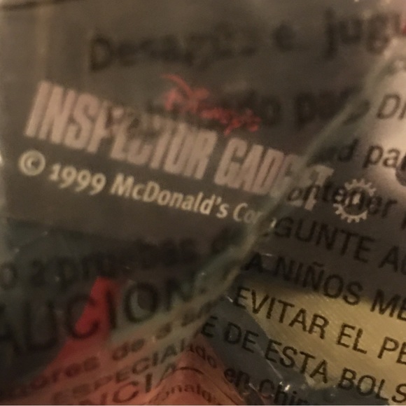 Vintage 1999 McDonald’s Disney’s Inspector gadget Happy Meal Toy - Picture 7 of 7